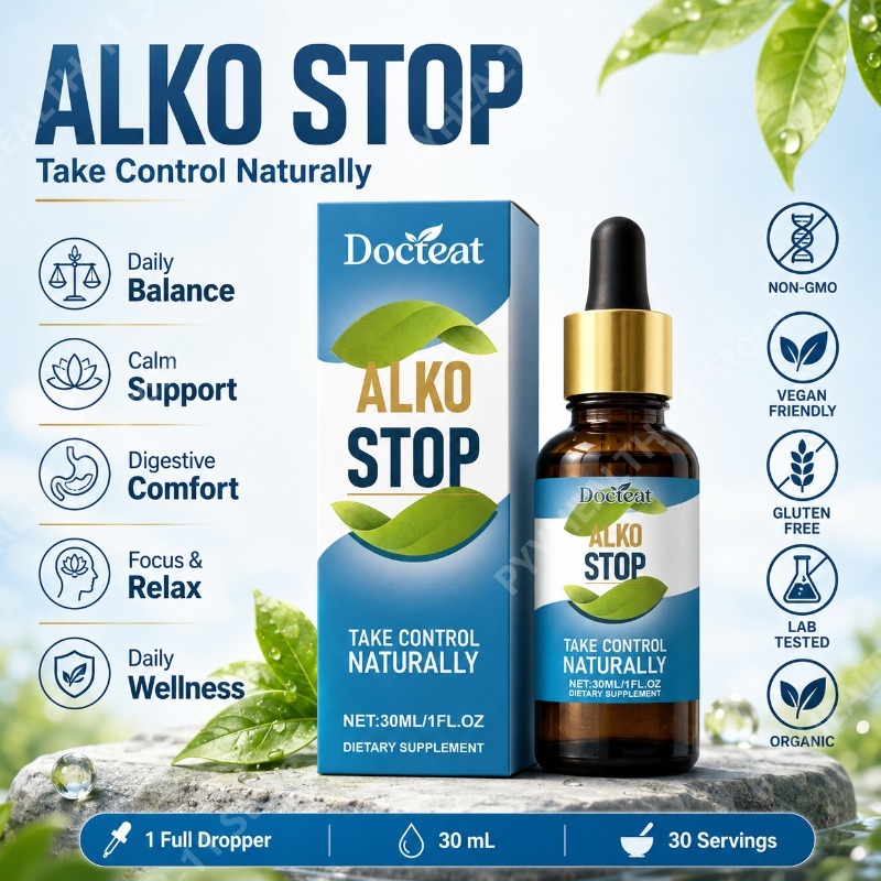 Herbal Wellness Drops - アロエベラ、ツボクサ、ウコン、タイム配合の植物エキスハーブ液滴、毎日の健康維持のための一般健康サポート、30ml