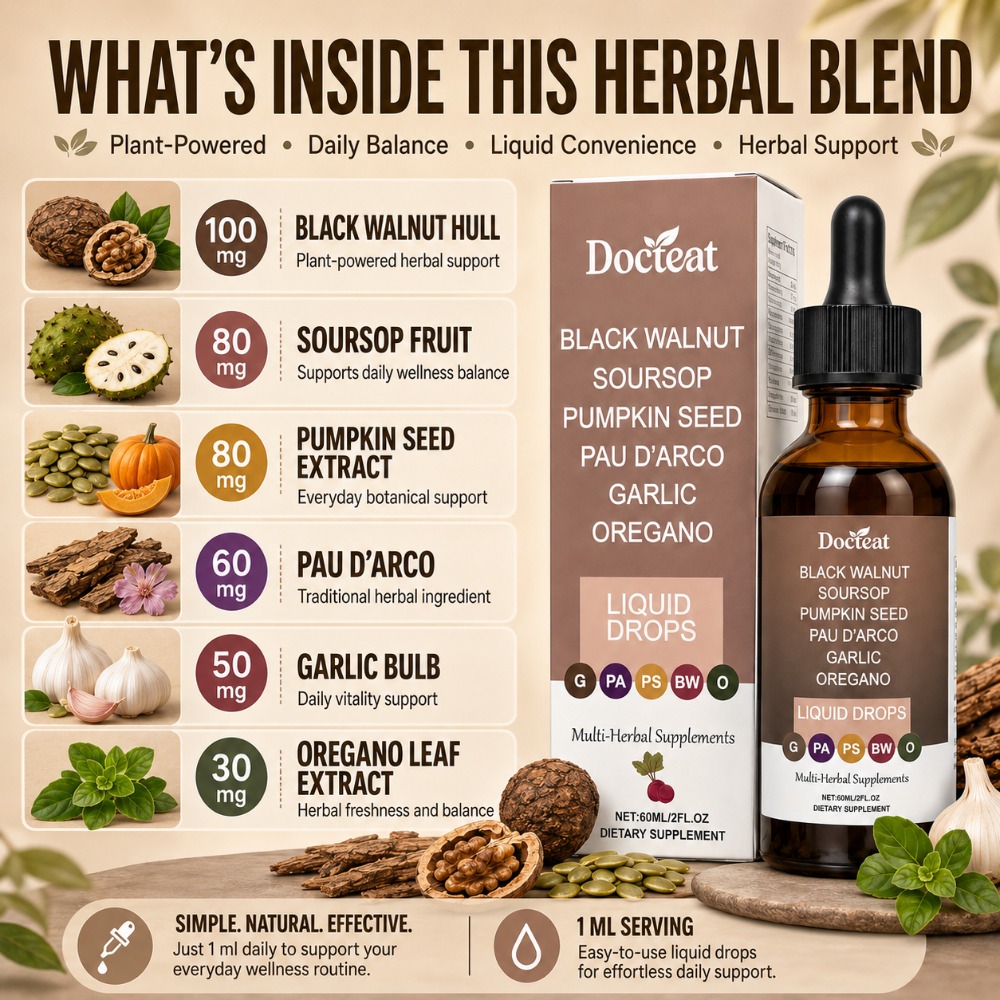 ドクテイト ブラックウォルナット サワーソップ リキッドドロ - Herbal Wellness Drops のレビューと価格